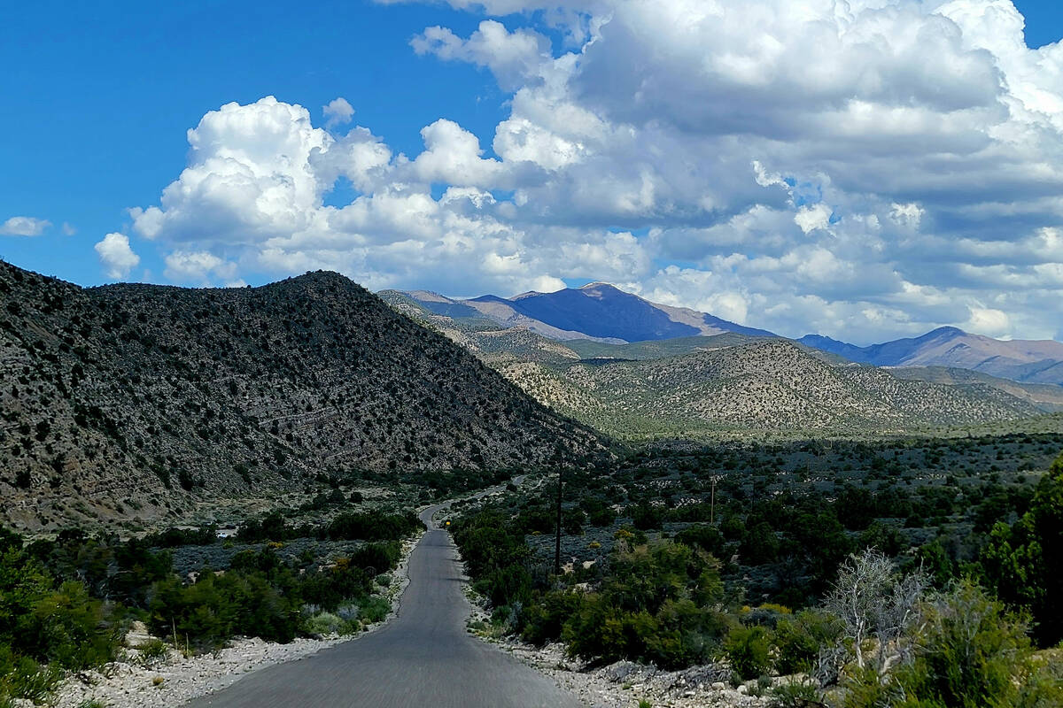 Lovell Canyon Road is a scenic 11-mile paved stretch that takes travelers to a parking lot near ...