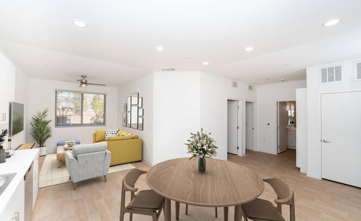 Ovation Development Corp. has built a senior affordable-housing complex in the southern Las Veg ...