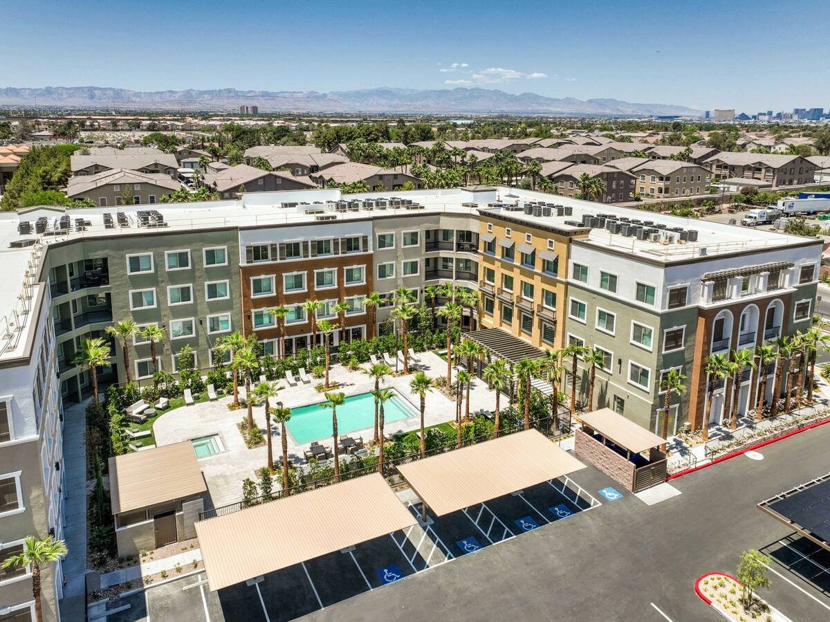 Ovation Development Corp. has built a senior affordable-housing complex in the southern Las Veg ...