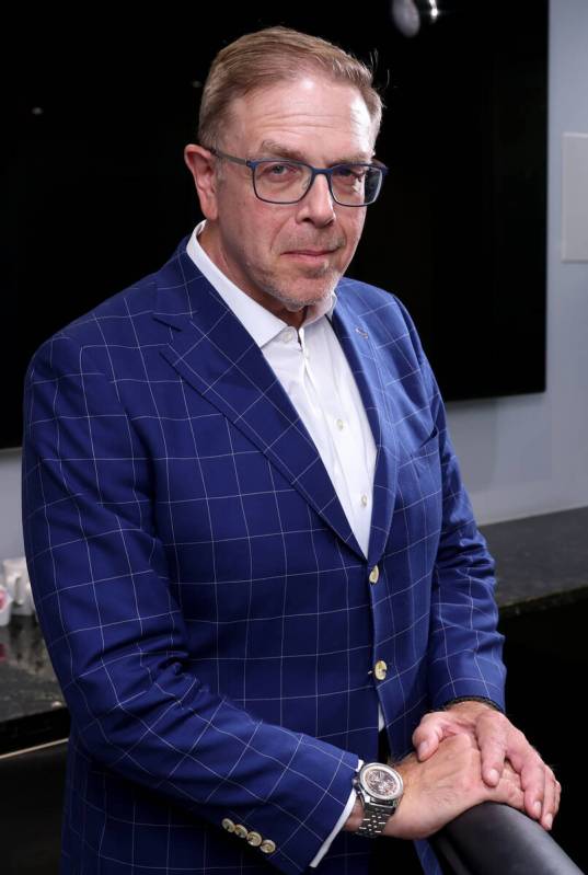 Mike Dreitzer poses for a photo in Las Vegas Thursday, June 19, 2025. Dreitzer will become the ...