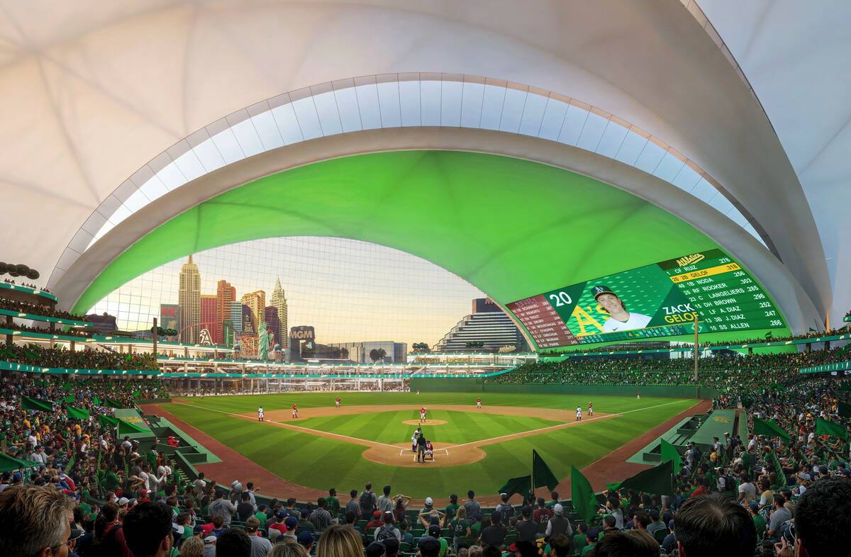 Athletics host Las Vegas ballpark groundbreaking ceremony