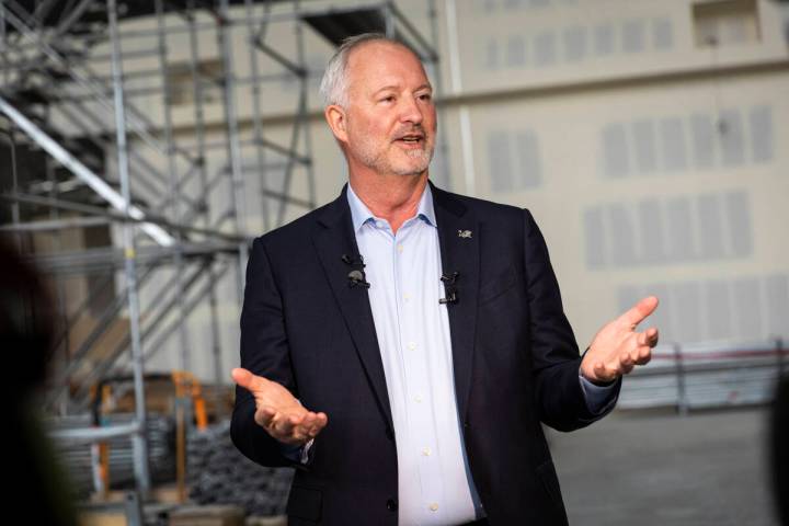 Steve Hill, president and CEO of the Las Vegas Convention and Visitors Authority, talks with me ...