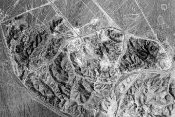 This satellite picture by Planet Labs PBC shows Iran's underground nuclear enrichment site at F ...