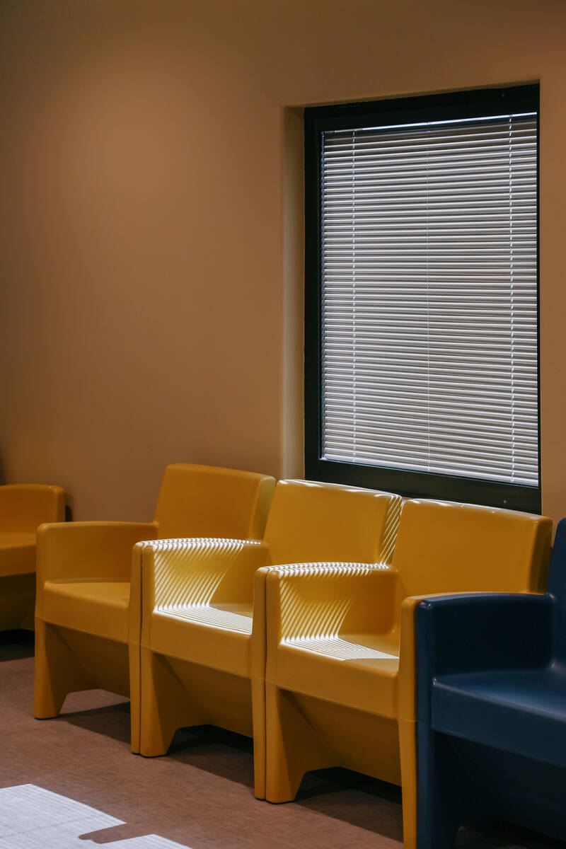 A multipurpose room in the new Crisis Stabilization Center on Tuesday, June 24, 2025, in North ...