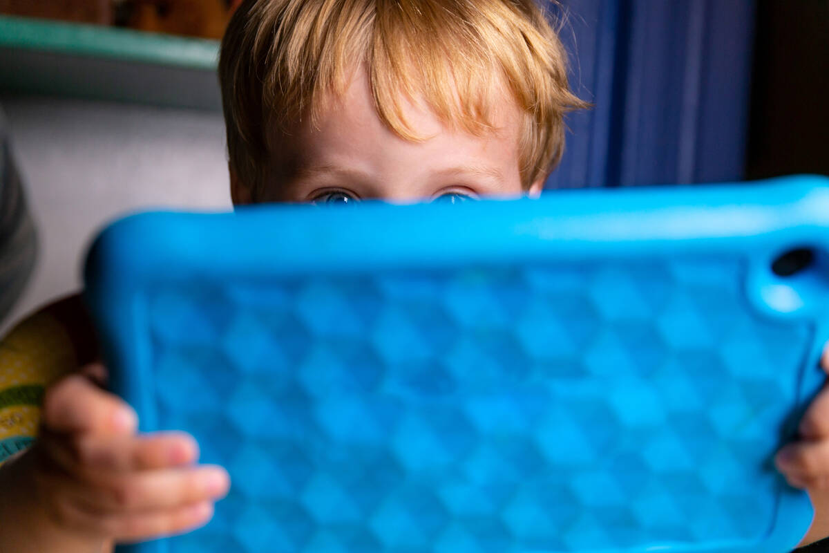 The American Academy of Pediatrics suggests families develop screen-time plans together and enc ...