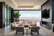 Today’s high-end homes feature dedicated spaces, utilizing warm neutral colors like rich brow ...