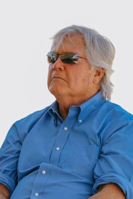 Clark County Commissioner and Regional Flood Control District Board Member Tick Segerblom atten ...