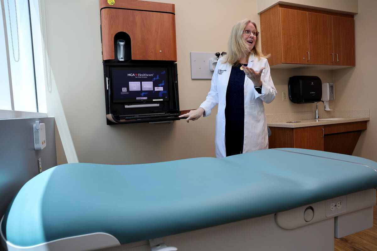 Dr. Carolyn Mulroney, medical director of MountainView Hospital’s Sarah Cannon Transplan ...