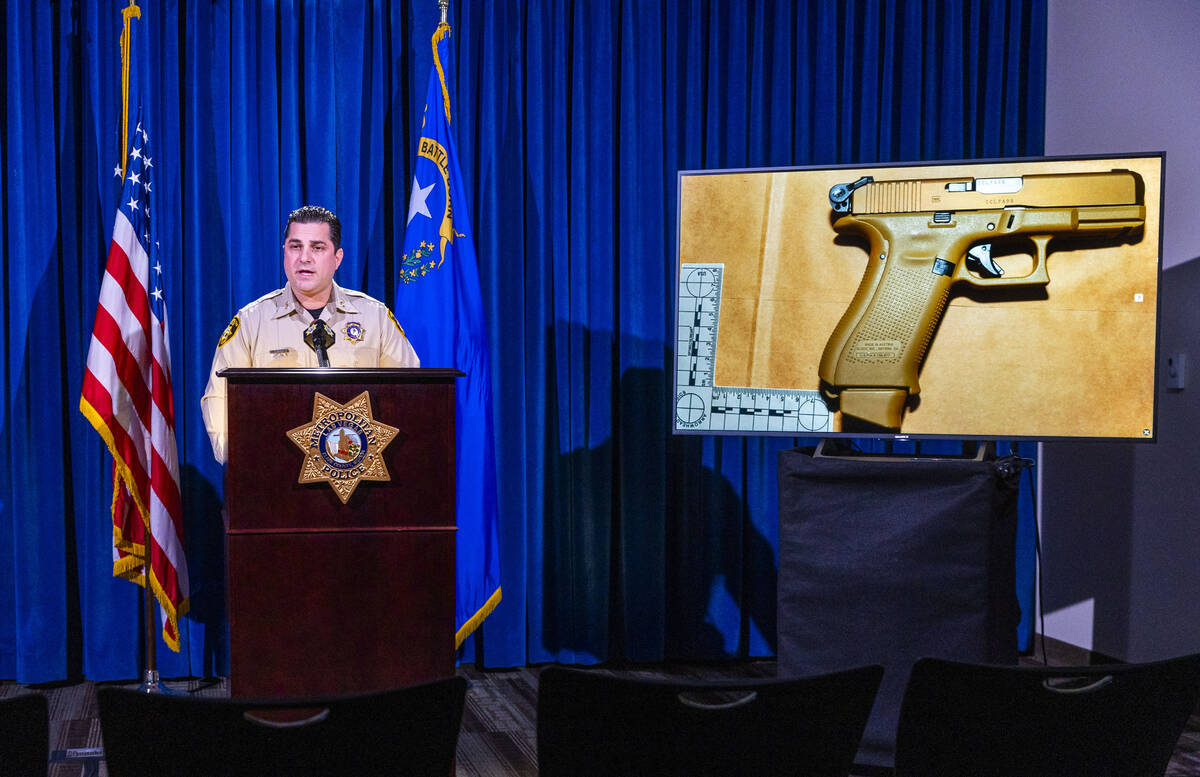Asst. Sheriff Dori Koren gives an officer involved shooting update and describes one of the sus ...