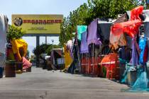 Merchandise was unattended and there were no customers at the Broadacres Marketplace, which was ...
