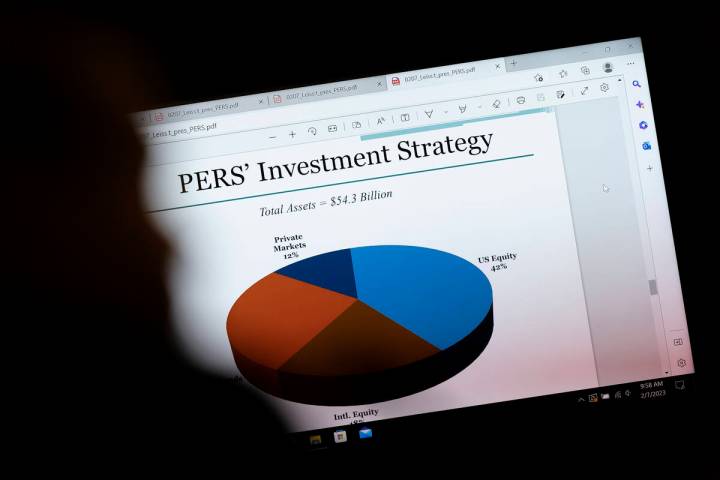 The Public Employees' Retirement System of Nevada gives a presentation to the Assembly Committe ...