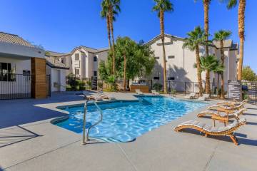 The real estate firm Kennedy Wilson acquired the North Las Vegas apartment complex Tides on Com ...