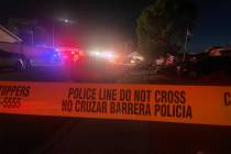 Police tape cordoned off the scene of a fire in the 600 block of Winchester Drive, near East Ho ...
