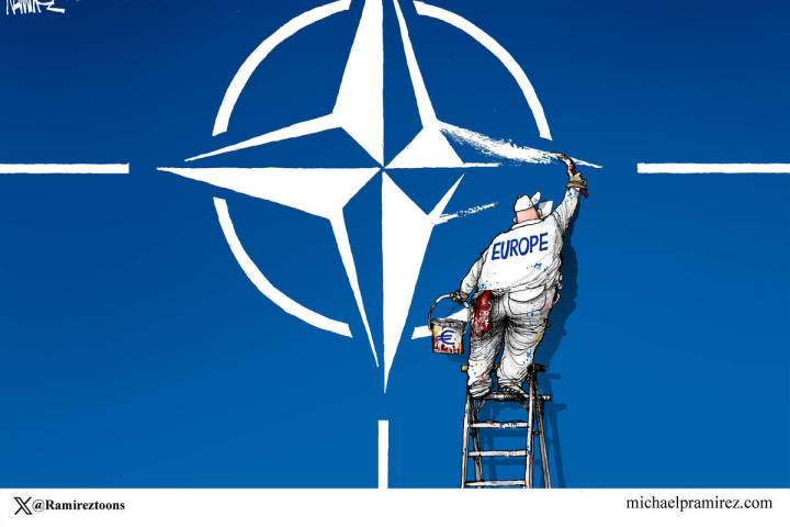 Europe finally paying its fair share.