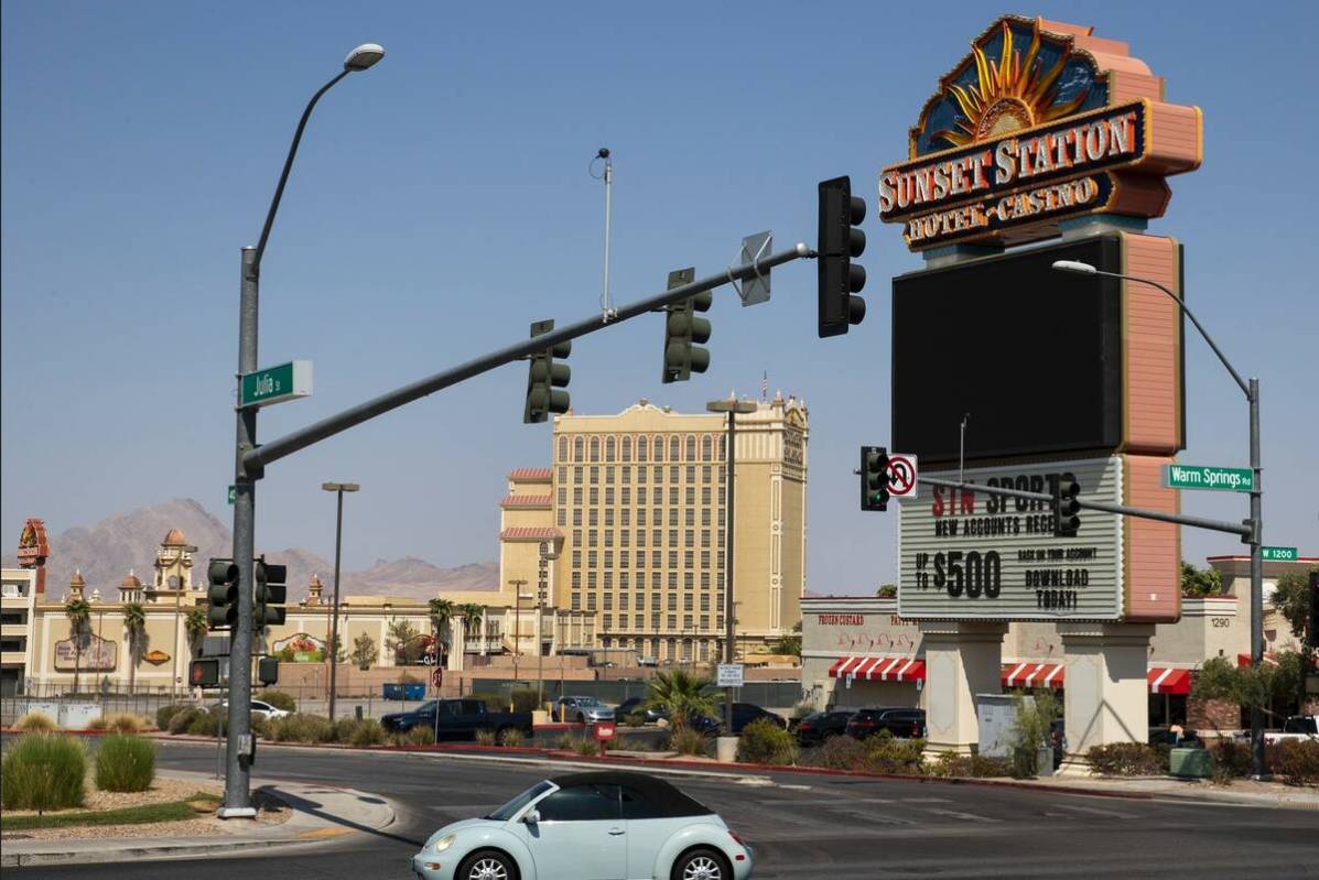 Sunset Station is shown, on Wednesday, Sep. 15, 2021, in Henderson. (Bizuayehu Tesfaye/Las Vega ...