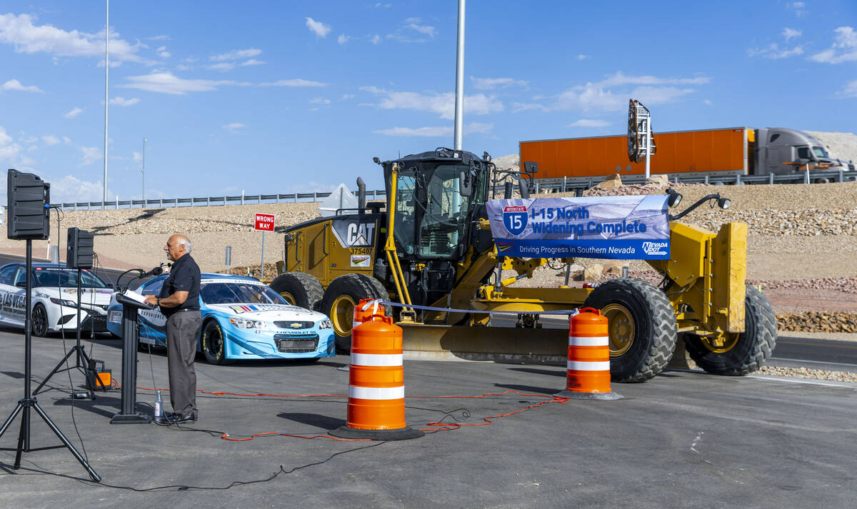 Lt. Governor Stavros Anthony speaks about the commitment to projects like the completion of the ...