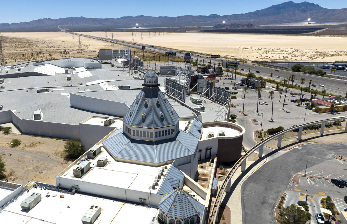 The Primm mall is seen on Monday, June 16, 2025, in Primm. (Bizuayehu Tesfaye/Las Vegas Review- ...