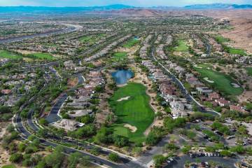 Red Rock Country Club is seen on Tuesday, July 1, 2025, in Las Vegas. (Sam Morris/Las Vegas Rev ...