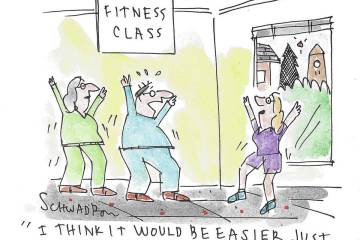 Harley Schwadron CagleCartoons.com