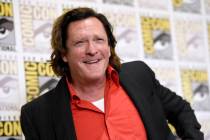 FILE - Michael Madsen appears at "The Hateful Eight" press line at Comic-Con Internat ...