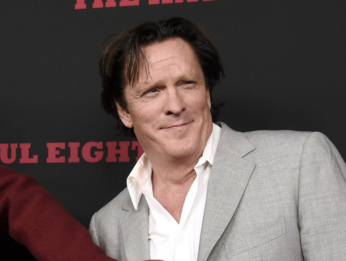 FILE - Actor Michael Madsen appears at the premiere of "The Hateful Eight" in Los Ang ...