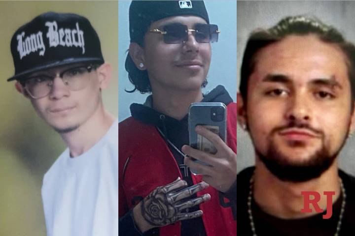 Carlos Blakely, 18, left, Anthony Aguilar, 17, center, and Fabian Ferrante, 19, right, have bee ...