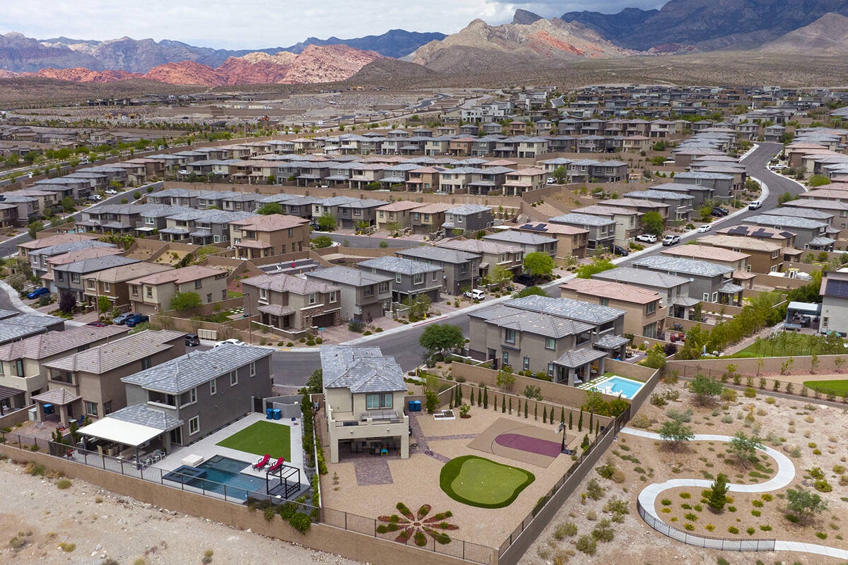 Home prices in Southern Nevada are back up to record high prices, according to the latest repor ...
