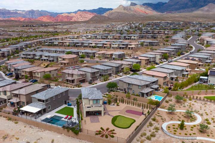 Home prices in Southern Nevada are back up to record high prices, according to the latest repor ...