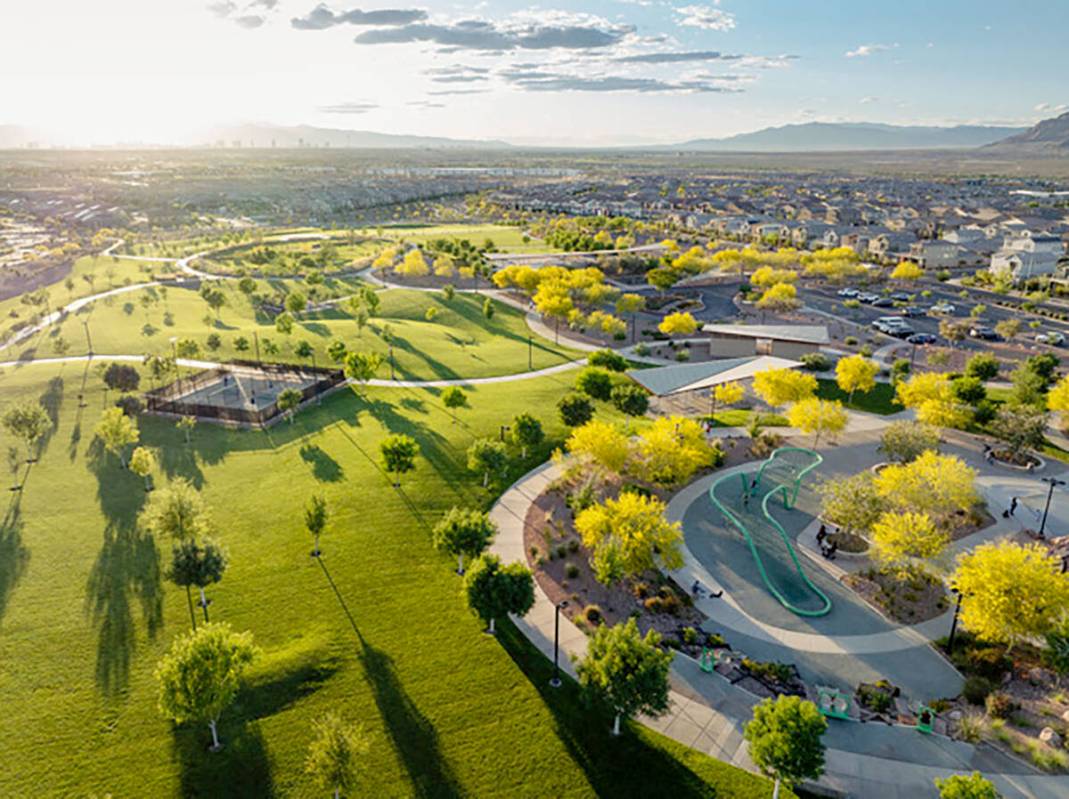 Cadence also boasts numerous city of Henderson parks including the newest 7-acre Blooming Cactu ...