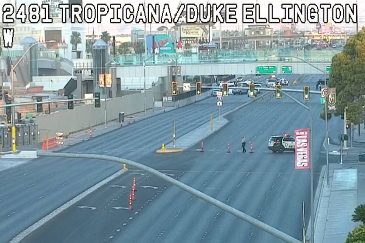 Woman dies after hit by car on Las Vegas Strip