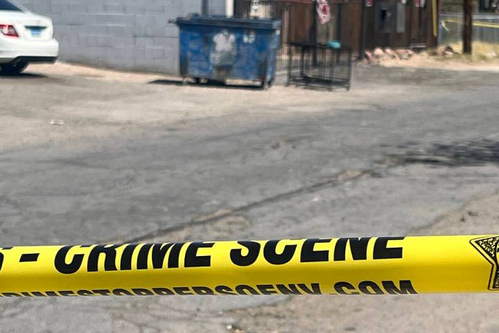 Police investigate the discovery of a deceased dog found in a crate next to a dumpster near the ...