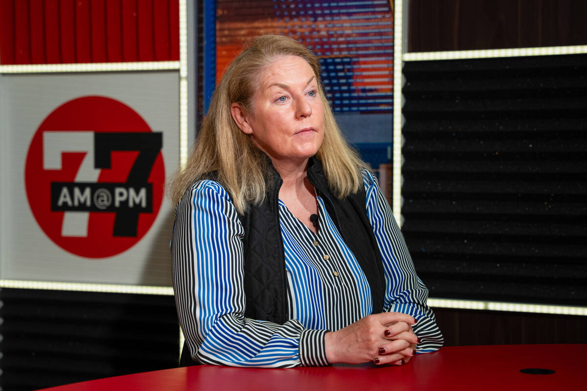 Former Henderson Police Chief Hollie Chadwick answers questions about her exit from the Henders ...