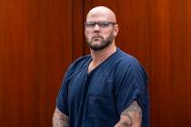 Defendant Ricky Lee Trader stands before the judge during an emergency petition filed on his be ...