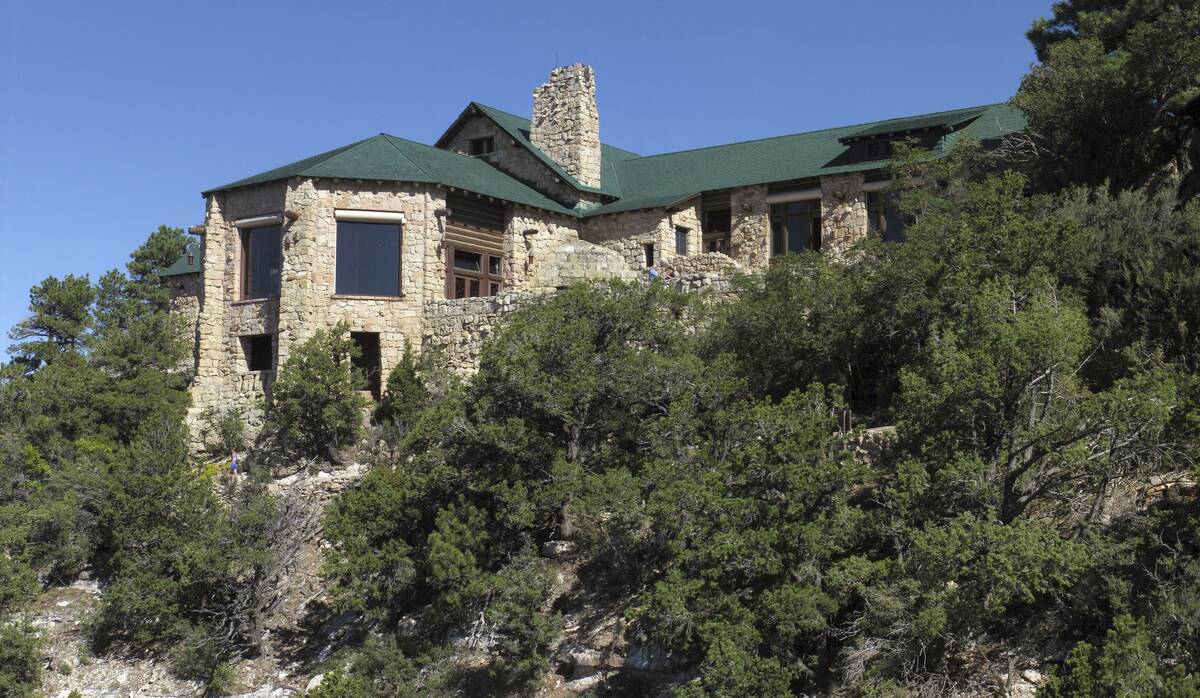 This photo provided by the National Park Service shows Grand Canyon Lodge on the North Rim of G ...