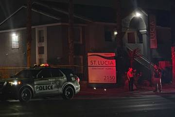 A man died after he was found suffering from multiple gunshot wounds in a parking lot of an apa ...