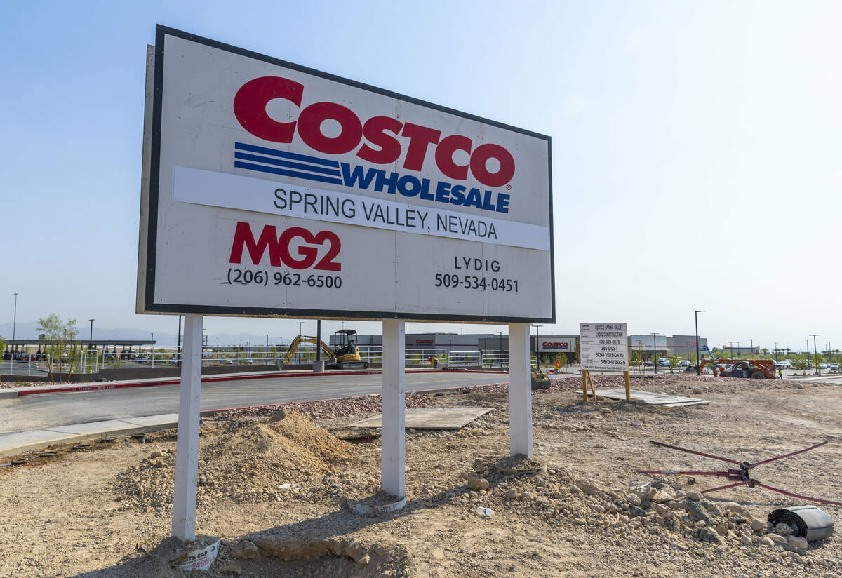 Costco in southwest Las Vegas to open soon | Business