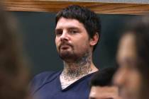 William Fancher, who has been accused of intentionally crashing into a police vehicle, injuring ...