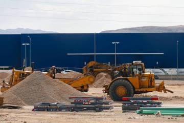 Construction of a Life Time health club in the southwest valley Wednesday, July 16, 2025, in La ...