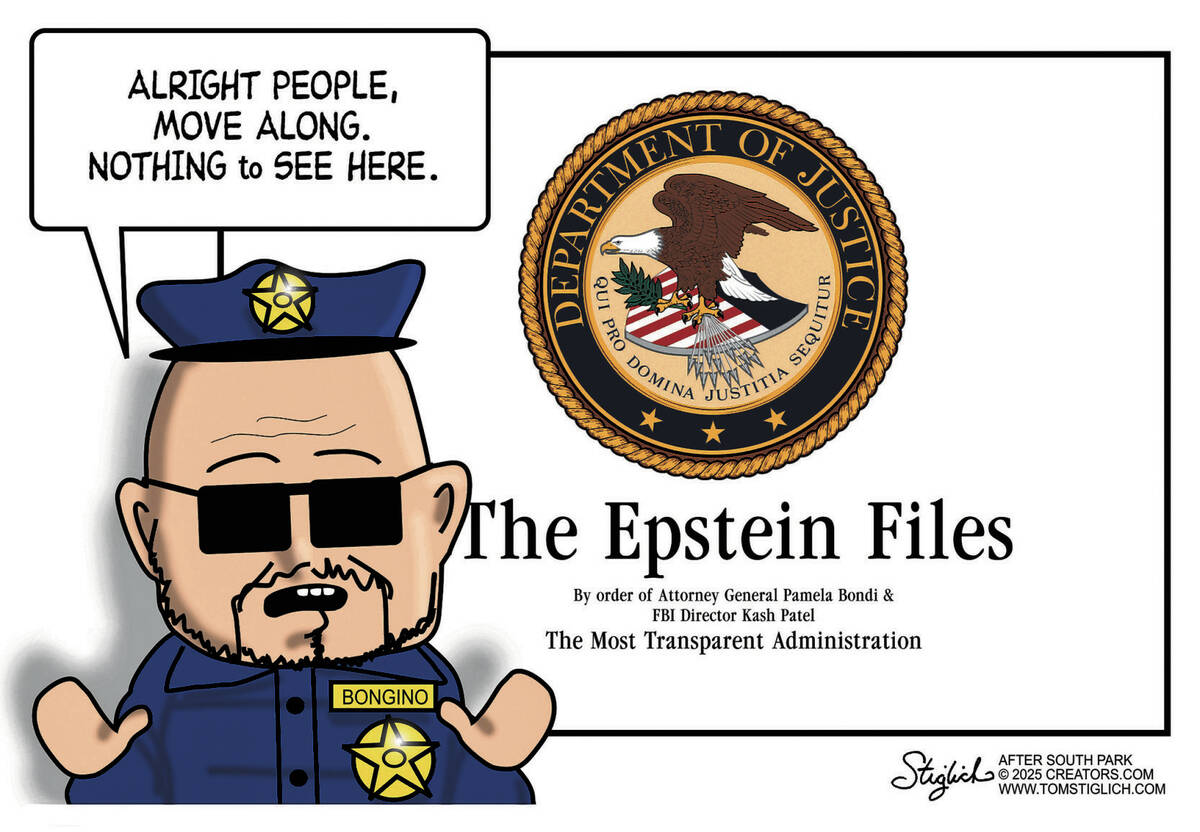 Tom Stiglich Creators Syndicate