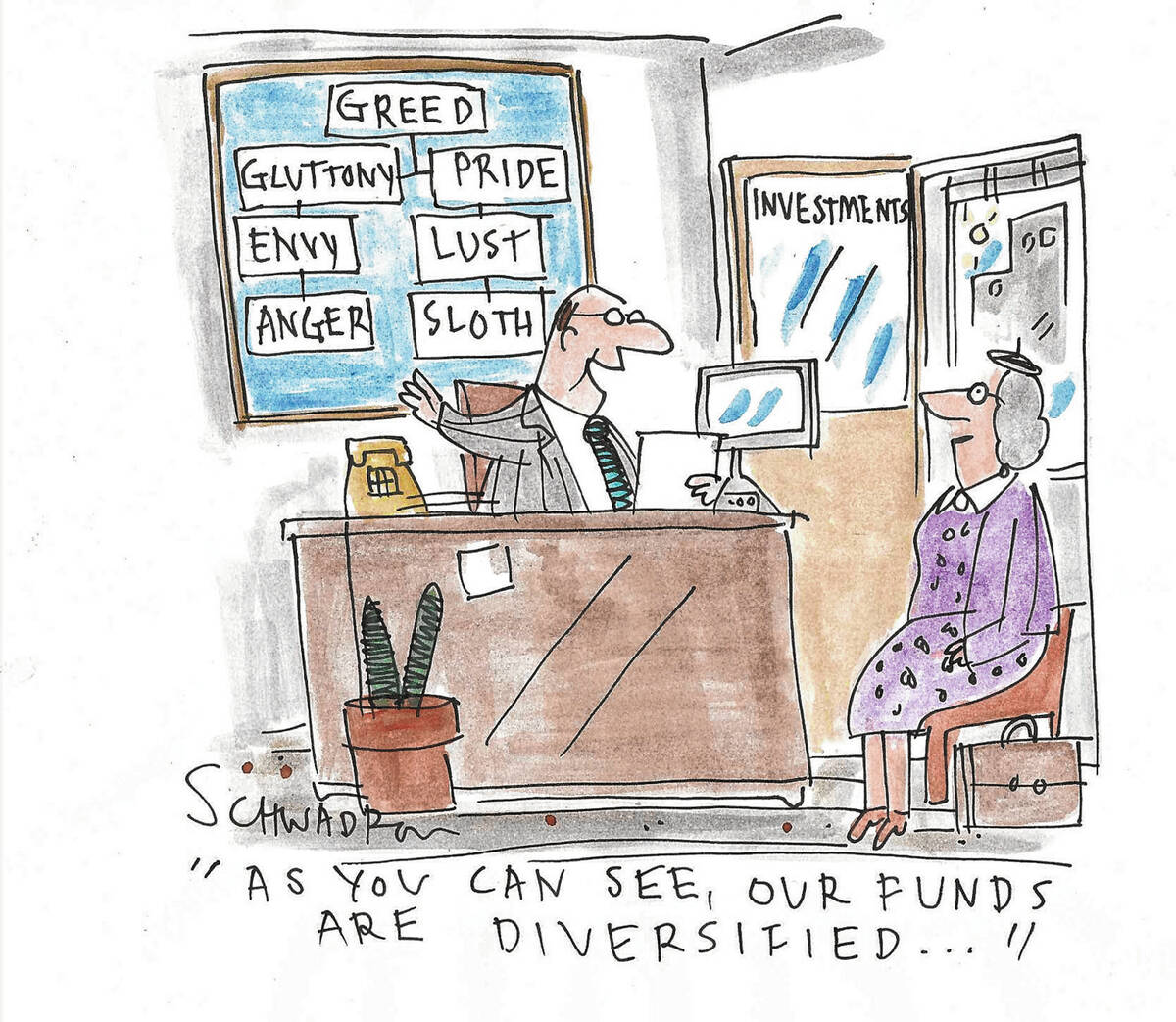 Harley Schwadron CagleCartoons.com