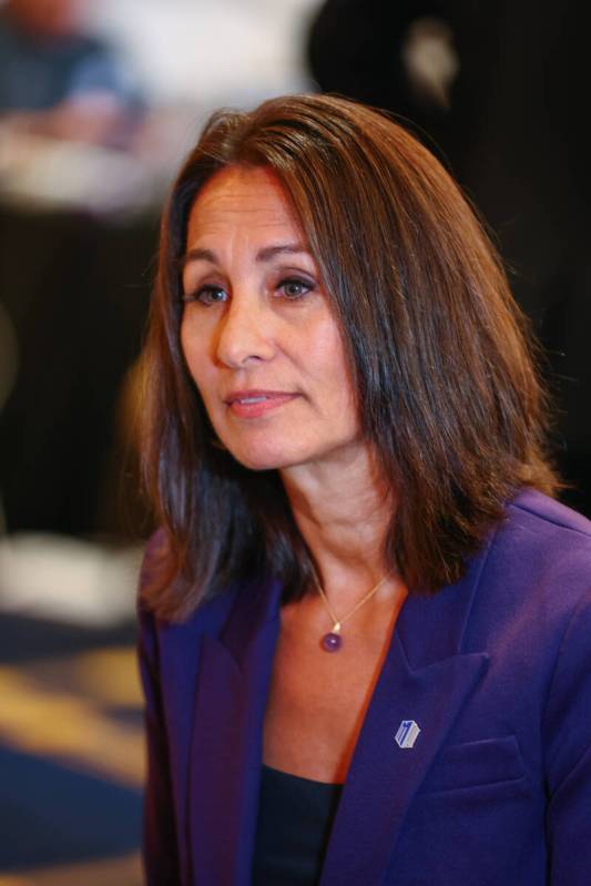 Photos at Mountain West Media Days on Wednesday, July 16, 2025 at Circa Las Vegas. (Liv Paggiar ...