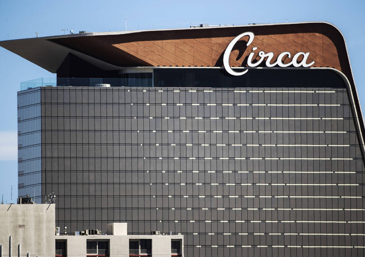 Circa Resort & Casino is shown on Tuesday, March 22, 2022, in Las Vegas. (Bizuayehu Tesfaye ...
