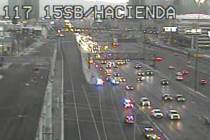 The Nevada Highway Patrol is investigating a fatal crash Friday morning that left a man dead ne ...