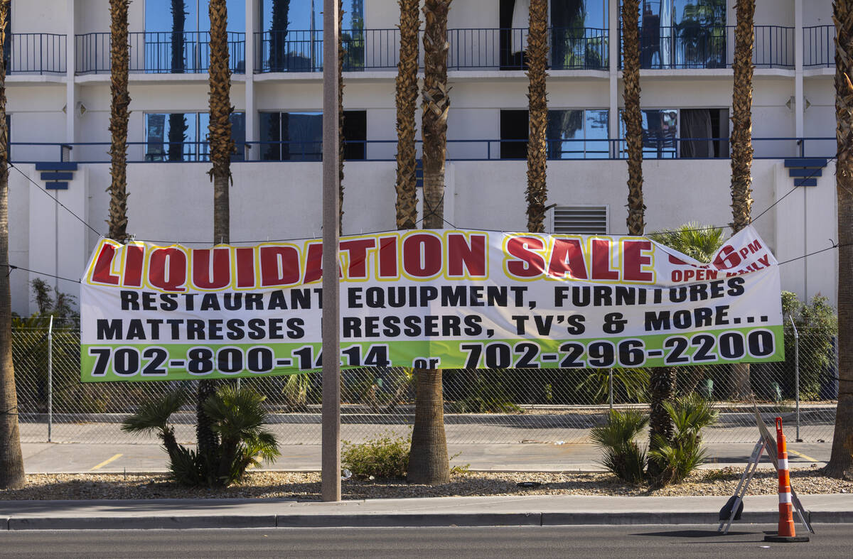 An exterior view of the Royal Resort on Monday, July 21, 2025, in Las Vegas. The resort, slated ...