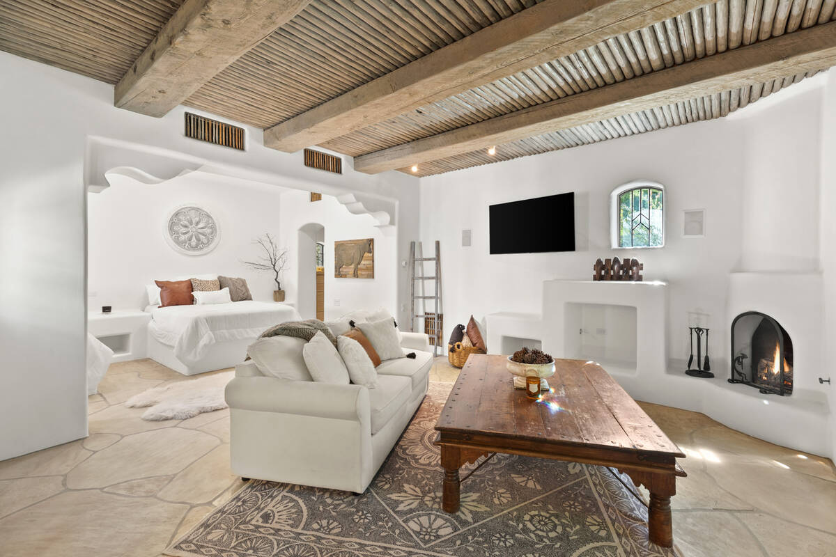 The interior of an equestrian facility at 7330 N. Rainbow Blvd. in Las Vegas. (Rooted Elements ...