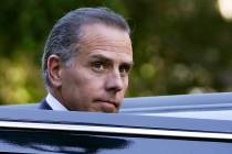 Hunter Biden steps into a vehicle as he leaves federal court, Thursday, Sept. 5, 2024, in Los A ...