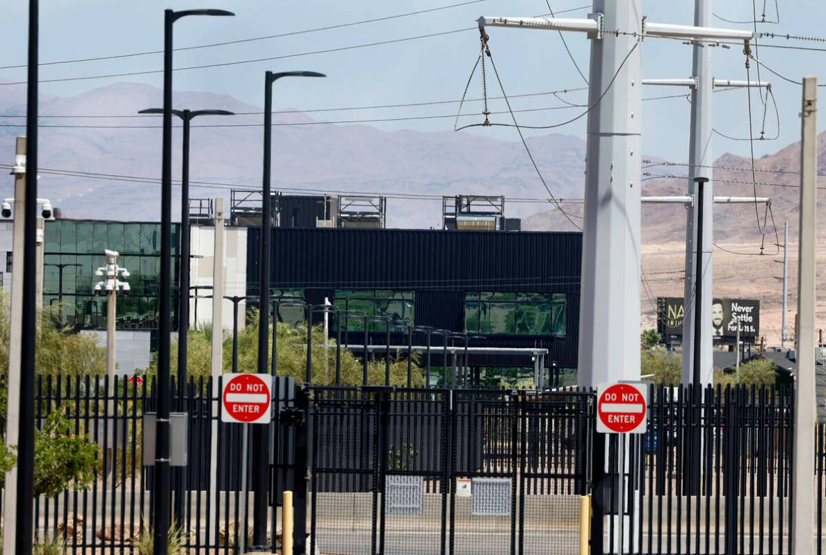 A Google data center is seen on Wednesday, July 23, 2025, in Henderson. (Bizuayehu Tesfaye/Las ...