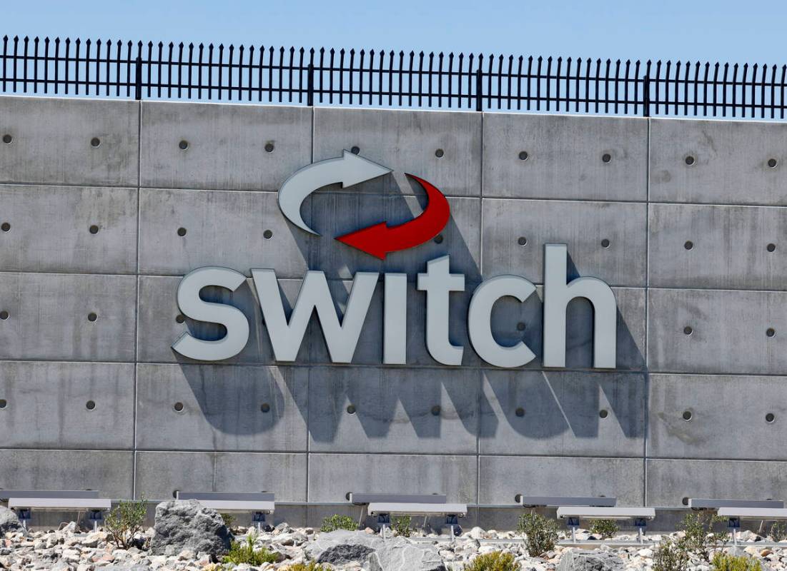 Switch's data center at S Decatur Boulevard is seen on Wednesday, July 23, 2025, in Henderson. ...