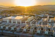 An aerial photo shows a Google data center on Thursday, July 24, 2025, in Henderson. (Bizuayehu ...
