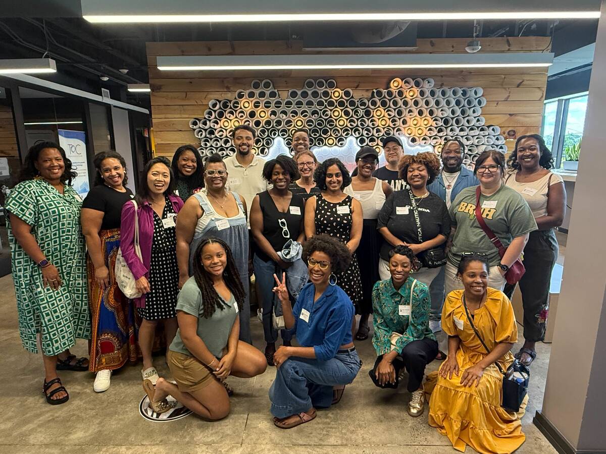The Ivy School founder Kimberly Jackson was in Atlanta on Tuesday for a fellowship with New Orl ...